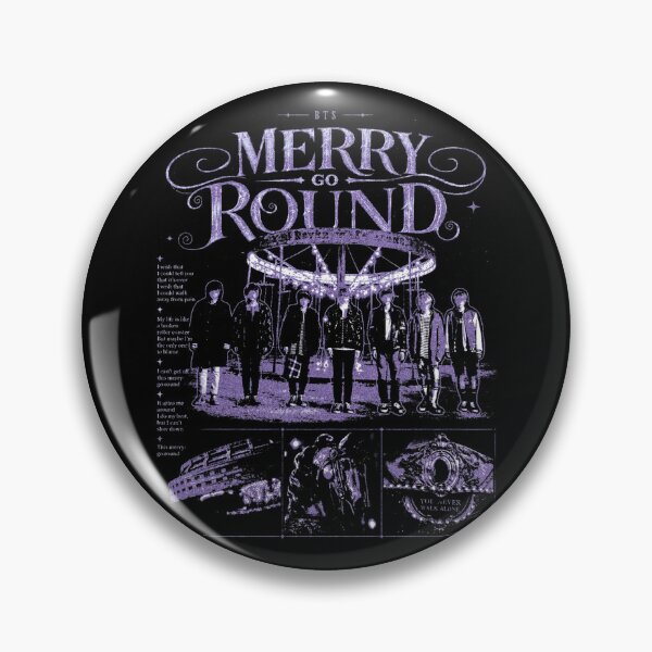 Aperçu de l'œuvre BTS Merry Go Round Violet Esthétique Vintage créée et vendue par moamaxshop.