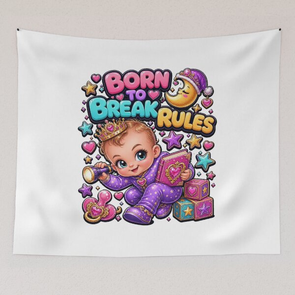 Item preview, Born To Break Rules Baby designed and sold by Idans.