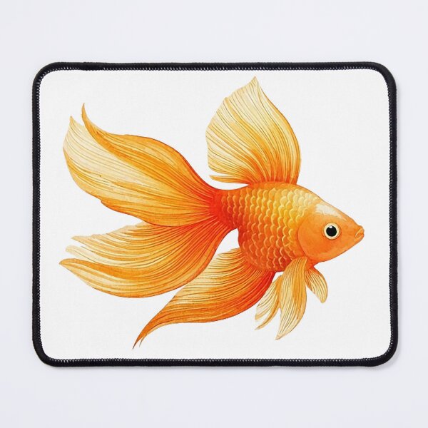 Item preview, Golden fish watercolor designed and sold by AnnaHolyph.