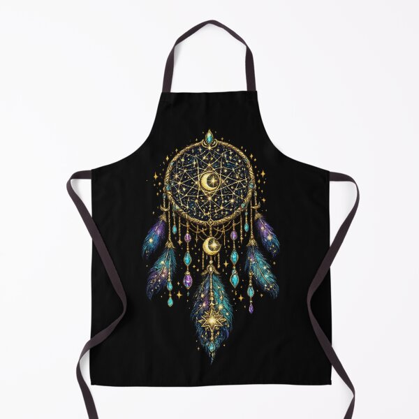 Item preview, Celestial Moon Dreamcatcher | Mystical Astrology Decor | Cosmic Boho Spiritual Art designed and sold by irfanshikh.