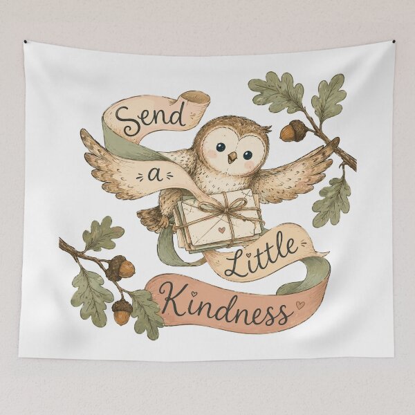 Item preview, Acorn Postmaster - Cute Owl Nursery designed and sold by bapupa.