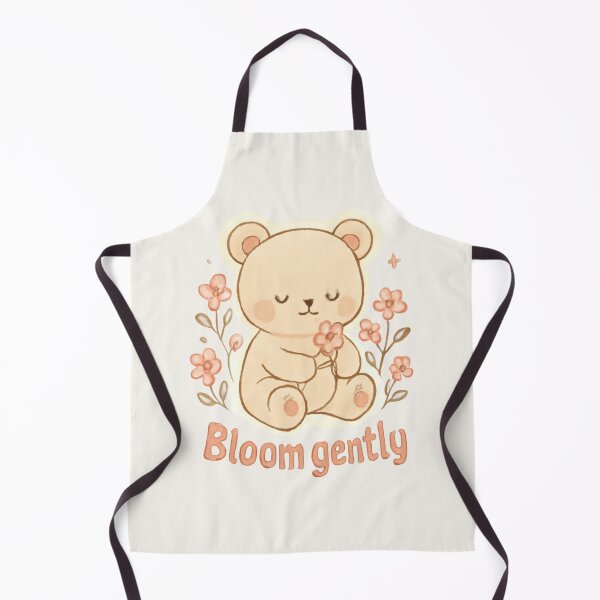 Item preview, Blooming Bear – Bloom Gently Motivational Sticker designed and sold by Cerys-GS.