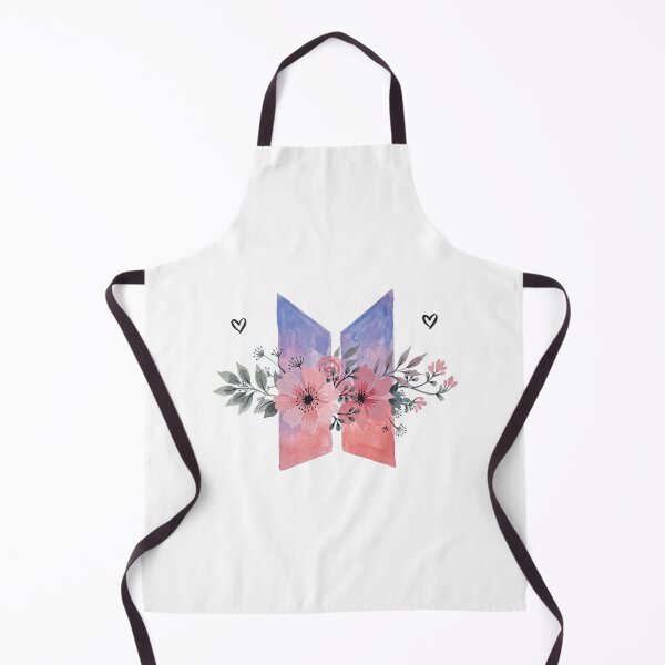 Item preview, BTS Bangtan Boys ARMY Pastel Flower Logo Art Work designed and sold by imsoyoon.