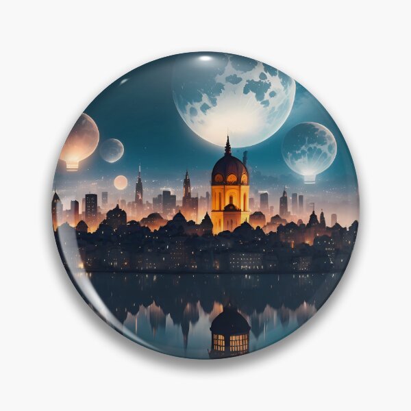 Item preview, Floating Moons designed and sold by Sobucca.