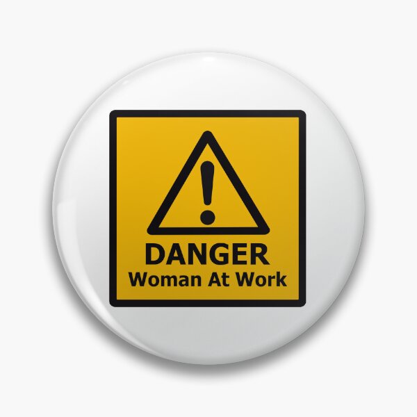 Item preview, Danger Woman At Work designed and sold by FourLeggedArt.