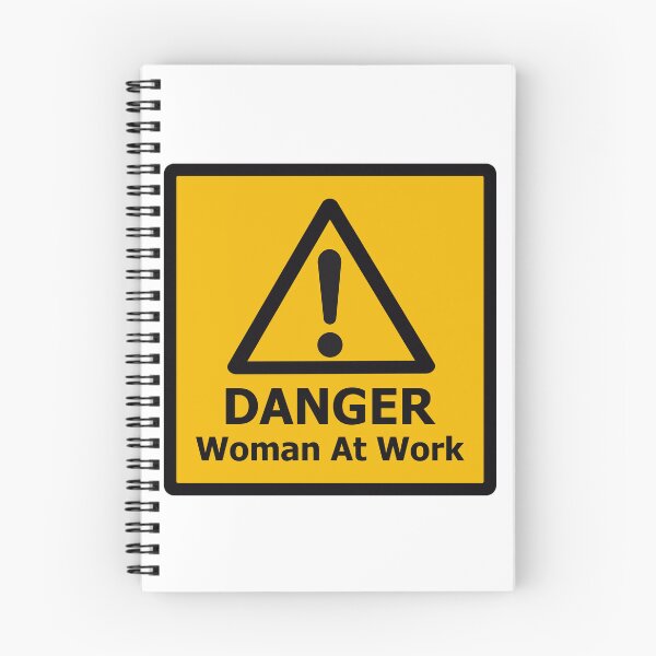 Item preview, Danger Woman At Work designed and sold by FourLeggedArt.