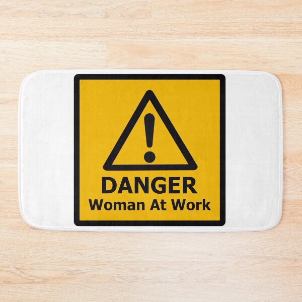 Item preview, Danger Woman At Work designed and sold by FourLeggedArt.