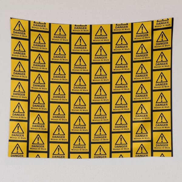 Item preview, Danger Woman At Work designed and sold by FourLeggedArt.