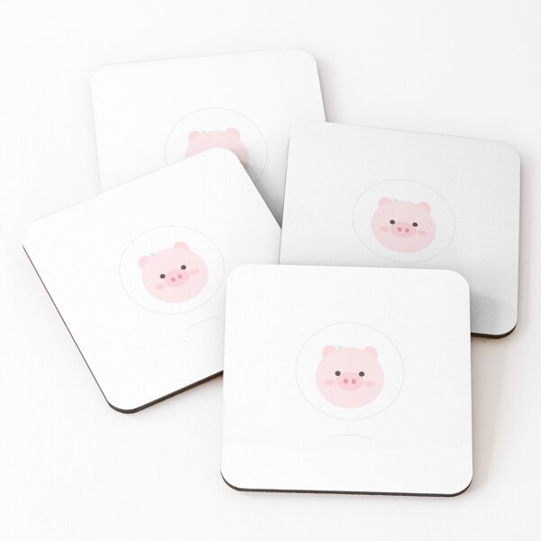 Item preview, Cute Kawaii Pink Piglet Sticker designed and sold by AndyStickerShop.