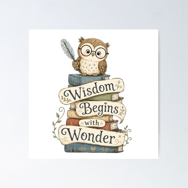 Item preview, Moonlit Scholar - Cute Owl Nursery designed and sold by bapupa.