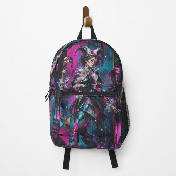 Item preview, Neon Harlequin painting. designed and sold by GalleryKauffeld.
