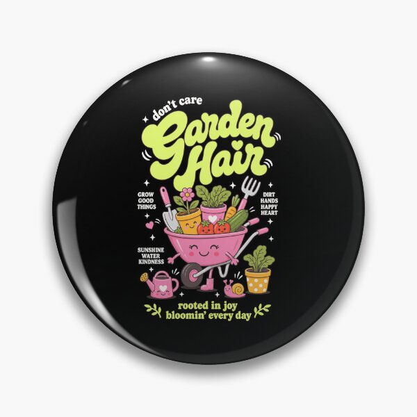 Item preview, Gardener Hair Organic Gardening Plantlover designed and sold by LuminOrb.