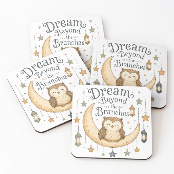 Item preview, Starlight Perch - Cute Owl Nursery designed and sold by bapupa.