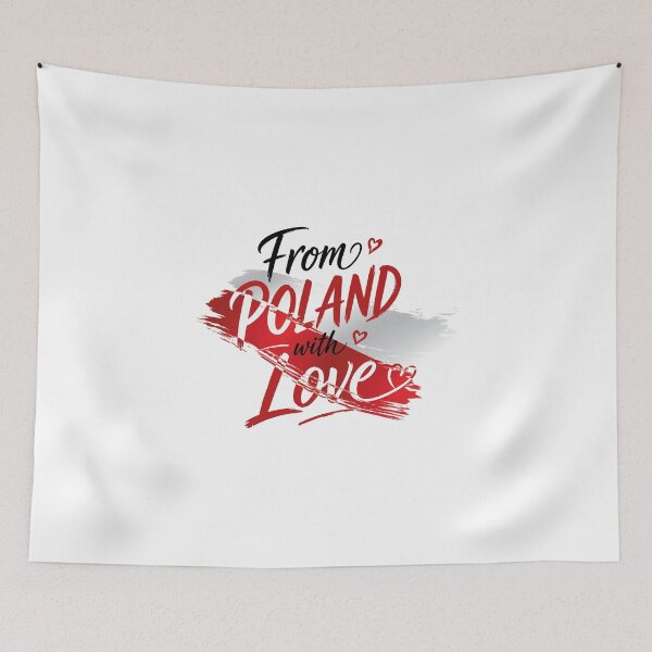 Item preview, From Poland Black+Red+White designed and sold by Pencil & Pixel.