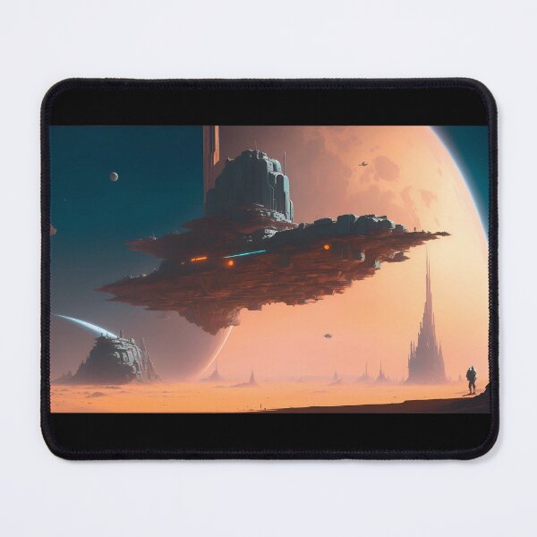 Item preview, Amazing Starship at Tolbeit Perimeter designed and sold by Sobucca.