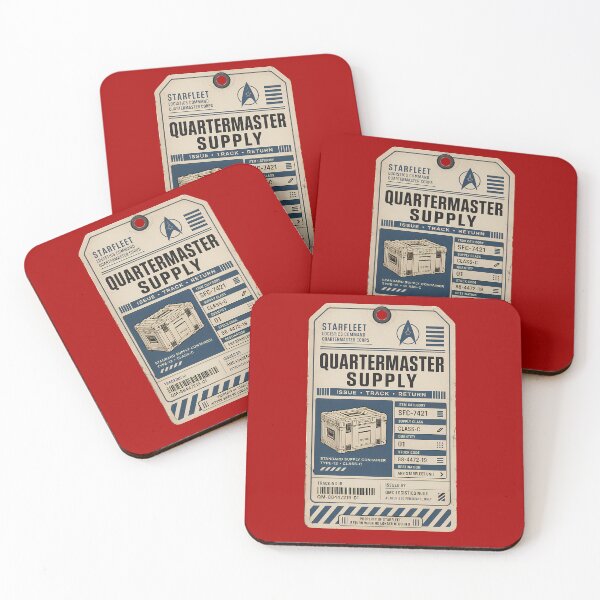 Item preview, Starfleet Quartermaster Supply Tag designed and sold by agearb.