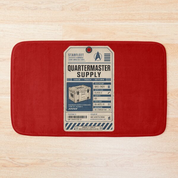 Item preview, Starfleet Quartermaster Supply Tag designed and sold by agearb.
