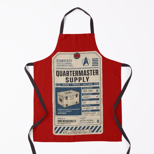 Item preview, Starfleet Quartermaster Supply Tag designed and sold by agearb.