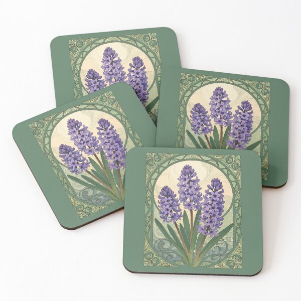 Item preview, Violet Sonbol Nowruz Hyacinth Bloom designed and sold by taiche.