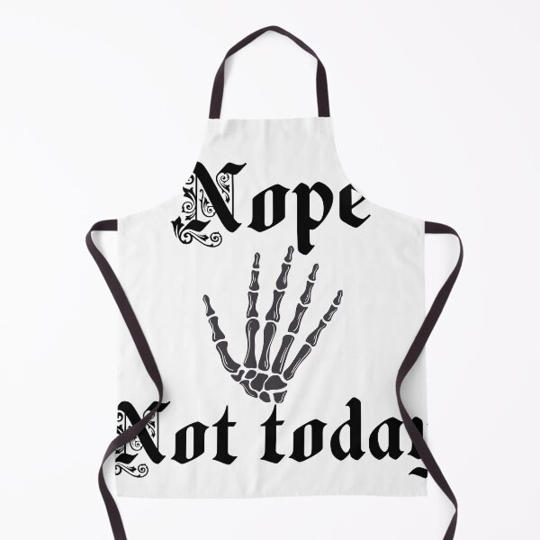 Item preview, Nope Not Today Skeleton Hand Gothic Meme designed and sold by Alexacarmen.