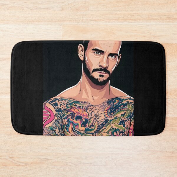 Item preview, Cm punk vector art designed and sold by Rusdiii.