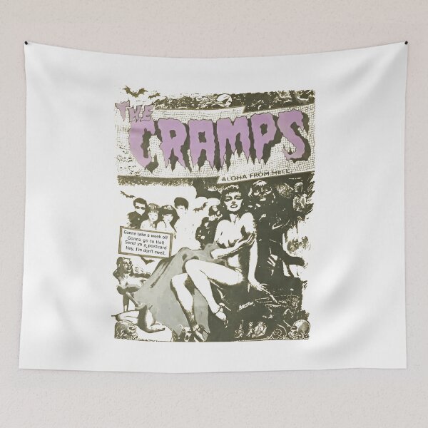 Item preview, The Cramps Aloha from Hell designed and sold by babswhitmeruk.