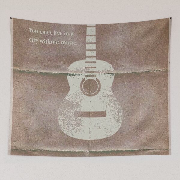 Item preview, Póster de la pintura minimalista "Once the Musical" designed and sold by gamalielRocky.