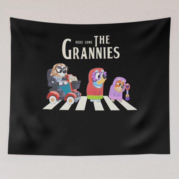 Item preview, Here Come The Granniess Cartoon Dog Group designed and sold by TijanaARTSt88.