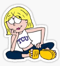 TCU Lizzie McGuire Sticker