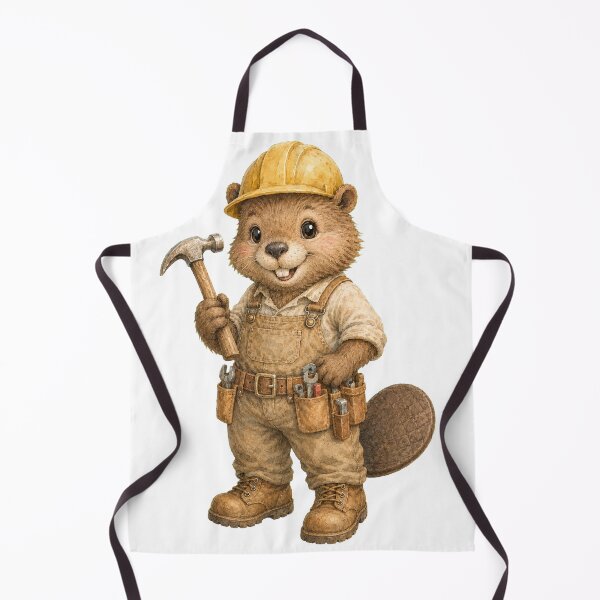 Item preview, Busy Beaver Construction Worker designed and sold by photoparadise22.