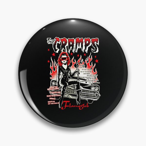 Item preview, The Cramps FlameJob designed and sold by babswhitmeruk.
