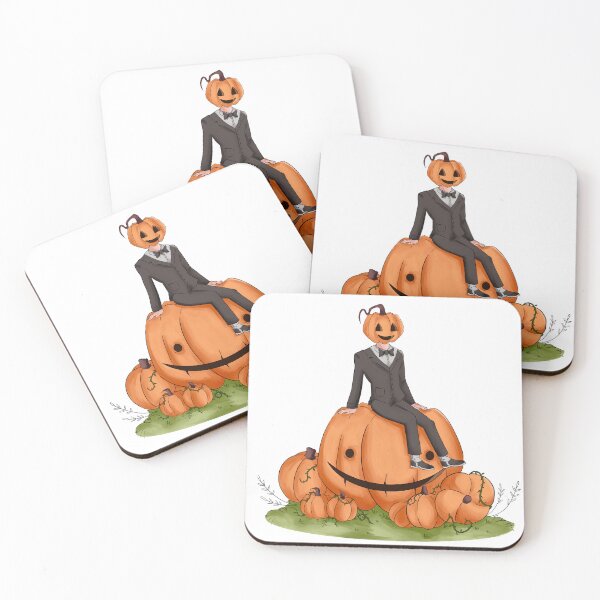 Item preview, Autumn Pumpkin Patch Halloween Illustration designed and sold by Halo Design.