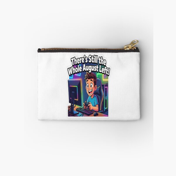 Item preview, Funny August Gamer Sticker designed and sold by Imaginarium of Chaos falcon88 .