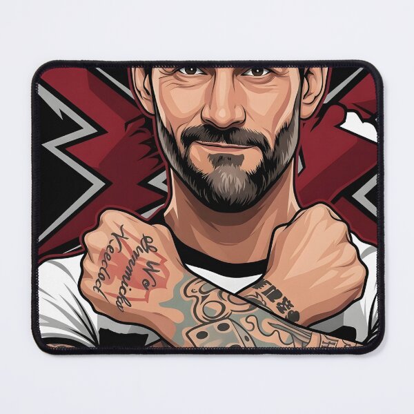 Item preview, Cm punk vector art designed and sold by Rusdiii.