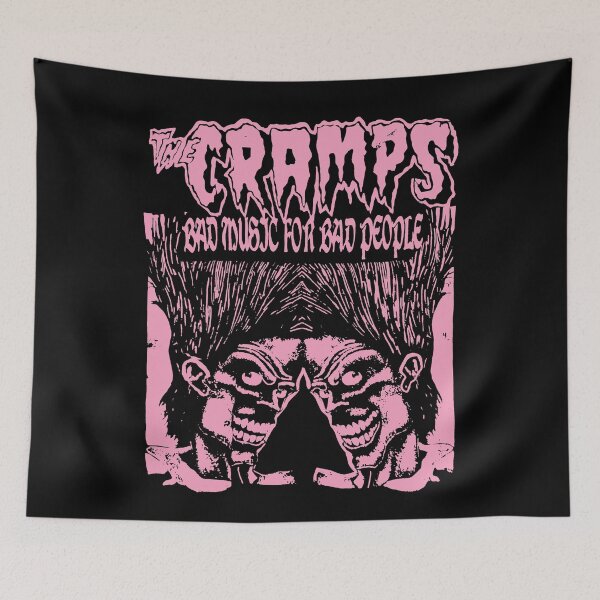 Item preview, The Cramps Bad Music For Bad People designed and sold by babswhitmeruk.