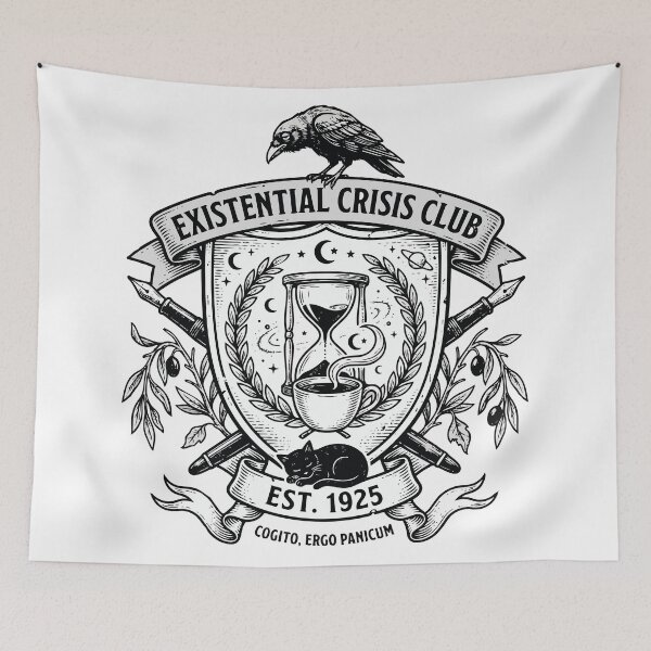 Item preview, Existential Crisis Club designed and sold by tigrootiger.