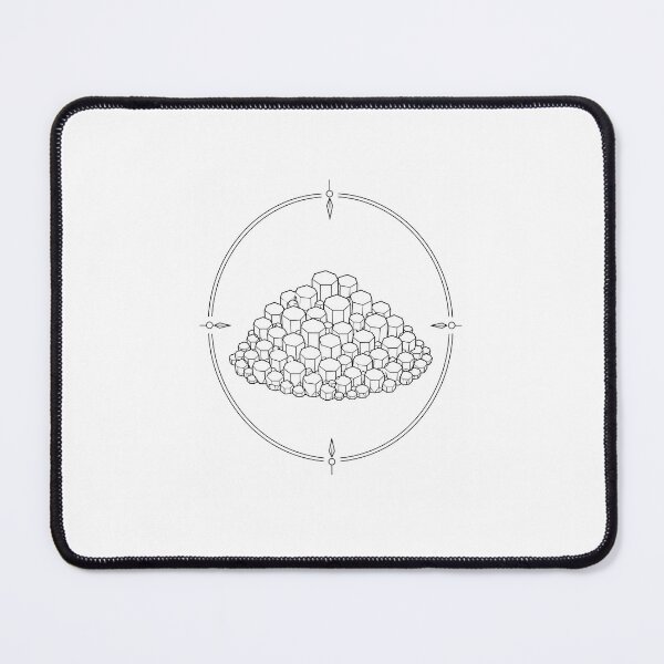 Item preview, Mimetite Emblem | Minimal Nordic Mineral Illustration designed and sold by Norvian.