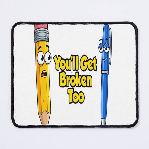 Item preview, Funny Pencil Talk Sticker designed and sold by Imaginarium of Chaos falcon88 .