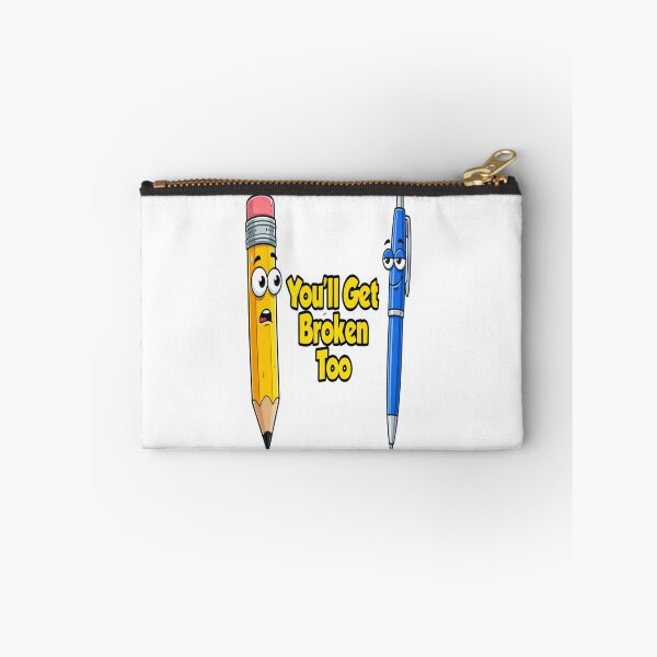 Item preview, Funny Pencil Talk Sticker designed and sold by Imaginarium of Chaos falcon88 .