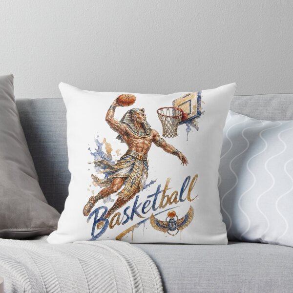 Item preview, Ancient Egypt Basketball Art Poster | Pharaoh BasketBall Wall Art | designed and sold by Mnrrstudio.
