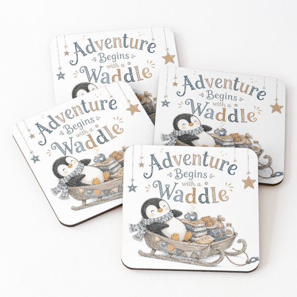 Item preview, Polar Dreamer - Cute Penguin Nursery designed and sold by bapupa.