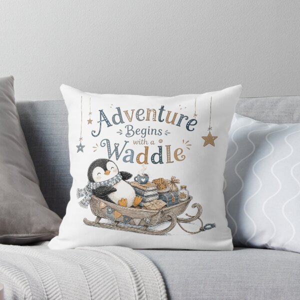 Item preview, Polar Dreamer - Cute Penguin Nursery designed and sold by bapupa.