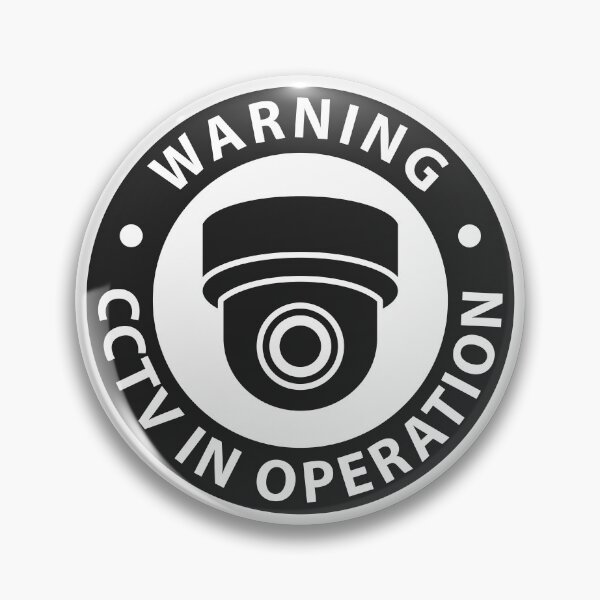 Item preview, Warning CCTV Camera In Operation Sign designed and sold by VectorForge Studio.