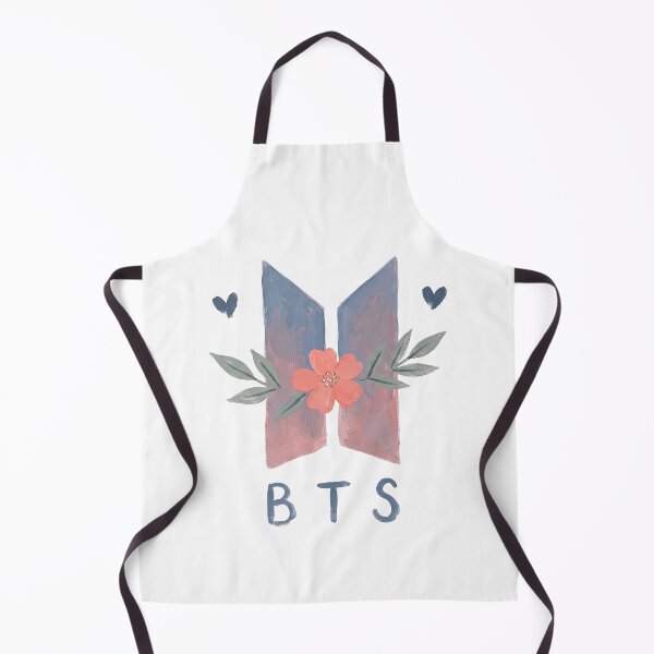 Item preview, BTS Bangtan Boys ARMY Pastel Flower Logo Art Work designed and sold by imsoyoon.