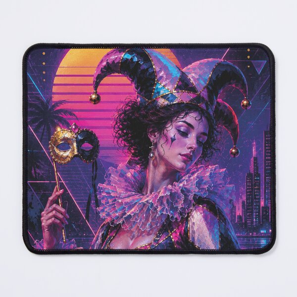 Item preview, An elegant Neon Harlequin painting. designed and sold by GalleryKauffeld.