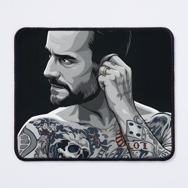 Item preview, Cm punk vector art designed and sold by Rusdiii.