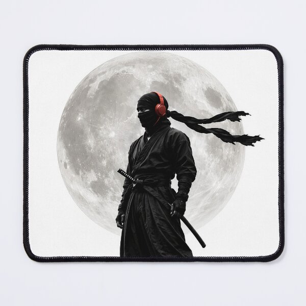 Item preview, Moonlit Ninja – Neo Edo designed and sold by Neo Edo Studio.