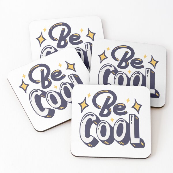 Artikelvorschau, Bleib cool | Design mit positivem Zitat entworfen und verkauft von Minimal_Designs.