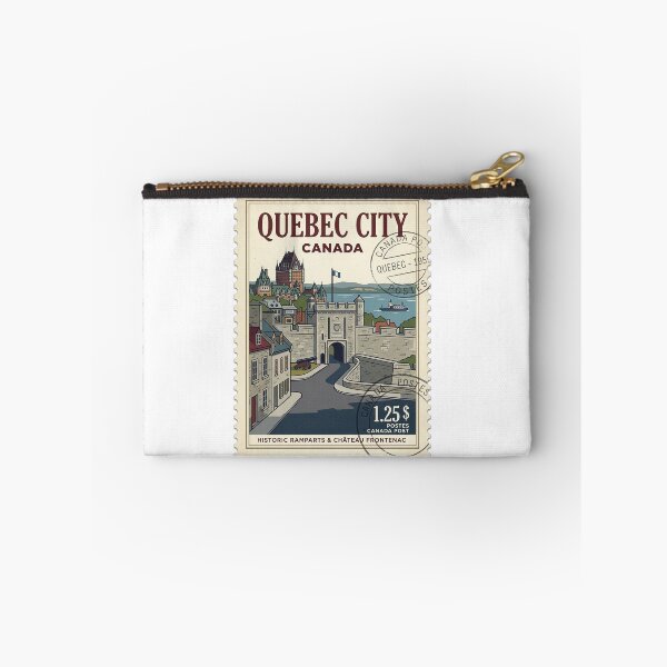 Item preview, Quebec City Historic Ramparts Vintage Travel Stamp designed and sold by k3rstman1.