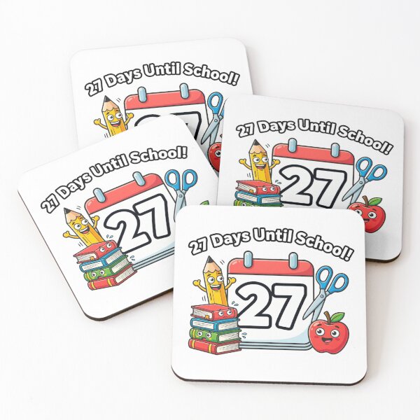 Item preview, School Countdown Sticker designed and sold by Imaginarium of Chaos falcon88 .